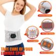 Inflatable Lumbar Support Belt with Heat & Massage, Rechargeable Decompression Waist Belt Inflatable Lumbar Support Belt with Heat & Massage, Rechargeable Decompression Waist Belt
