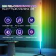 RGB LED Floor Lamp with Music Sync, Smart Corner Floor Light