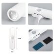 RGB Gradient Night Light with Motion Sensor, Rechargeable Wall Lamp