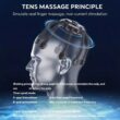 Cordless Electric Scalp Massager with 8 Massage Nodes, 360° Design