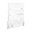 Premium Wall-Mounted Folding Seat – Space-Saving Waterproof Bench for Bathroom & Entryway – 286 lbs Capacity