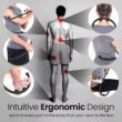 Back and Neck Massager Hook Cane, Self Massage Tool for Back, Neck and Feet