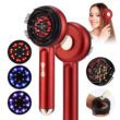 Electric Scalp Massage Brush with Vibration, LED Light Therapy and Hair Care Applicator