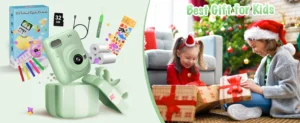 Kids Instant Print Digital Camera, 3.0" Mini Camera with 1080P Video Recording
