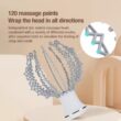 Electric Octopus Head Massager with 12 Claws, Scalp Stress Relief Tool