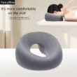 Face Down Desk Nap Pillow, Ergonomic Memory Foam Headrest