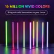 RGB LED Floor Lamp with Music Sync, Smart Corner Floor Light