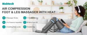 Nekteck Air Compression Leg Massager for Feet and Calves