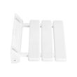 Premium Wall-Mounted Folding Seat – Space-Saving Waterproof Bench for Bathroom & Entryway – 286 lbs Capacity