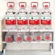 Adjustable Under Sink Storage Rack, Expandable Cabinet Organizer for Kitchen & Bathroom, Multi-Layer Space-Saving Shelf