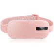 Electric Heating & Vibration Waist Massage Belt with 5 Modes, Rechargeable Warm Therapy Belt