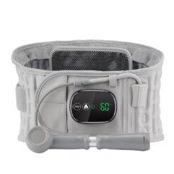Inflatable Lumbar Support Belt with Heat & Massage, Rechargeable Decompression Waist Belt