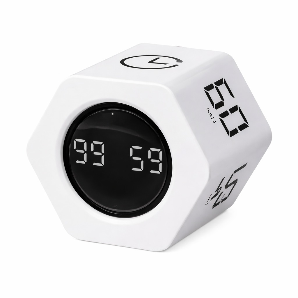 Productivity Cube Timer with Gravity Sensor, LED Display, Preset Countdown Timer Productivity Cube Timer with Gravity Sensor, LED Display, Preset Countdown Timer - Image 12
