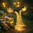Solar Watering Can Garden Light, Outdoor Hanging Lantern for Yard and Patio