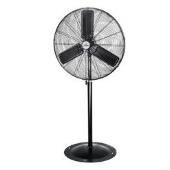 iLiving 30" Commercial Pedestal Oscillating Fan - Shop, Garage, Warehouse - 120V 1.8A 8400 CFM