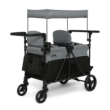 Delta Children - Jeep Aries Stroller Wagon - Greenguard Gold Certified, Grey