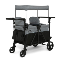 Delta Children - Jeep Aries Stroller Wagon - Greenguard Gold Certified, Grey