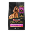 Purina Pro Plan Sensitive Skin and Stomach Dog Food Dry, Adult Salmon & Rice Formula, Digestive Health - 40 lb. Bag