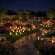 Solar Mushroom Garden Light, Outdoor Waterproof LED Path Light
