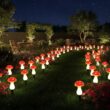 Solar Mushroom Garden Light, Outdoor Waterproof LED Path Light