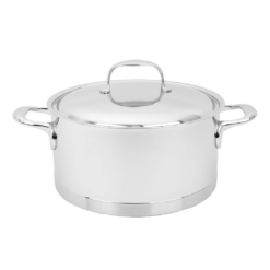 Demeyere Atlantis 7-Ply Stainless Steel Dutch Oven, 5.5-qt
