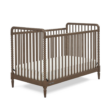 Delta Children Saint 4-in-1 Convertible Crib - Greenguard Gold Certified, Teak Brown