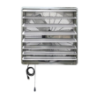 iLIVING Variable Speed Shutter Exhaust Fan 30-in Indoor Silver Wall Mounted Fan