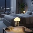LED Jellyfish Lamp with 9 Tentacles, Color Gradient Light, Remote Control