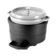 Staub Precision Induction Multi Cooker: Braise, Brown, Steam, Slow Cook and Warm with your Staub Dutch Oven, Matte Black