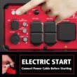 PowerSmart 5000-Watt Portable Inverter Generator with Electric Start, CO Protect, Super Quiet, 30 Amp for Home Use and Emergency Backup
