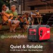 PowerSmart 5000-Watt Portable Inverter Generator with Electric Start, CO Protect, Super Quiet, 30 Amp for Home Use and Emergency Backup