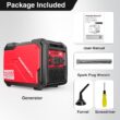 PowerSmart 5000-Watt Portable Inverter Generator with Electric Start, CO Protect, Super Quiet, 30 Amp for Home Use and Emergency Backup