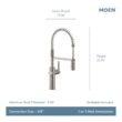 Moen Joric Brushed Gold Single Handle Deck-mount Pull-down Kitchen Faucet with Sprayer (Includes Deck Plate) Moen Joric Brushed Gold Single Handle Deck-mount Pull-down Kitchen Faucet with Sprayer (Includes Deck Plate)