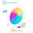Infibrite Elite Smart Compatible White 6-in 1100 -Lumens Color-enhancing Round LED Canless Wet rated Recessed Downlight 12 -Pack