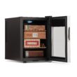 NewAir 18.50-in x 13.60-in x 19.30-in Stainless Steel Freestanding Table humidor with Digital Hygrometer (Holds 250 Cigars)