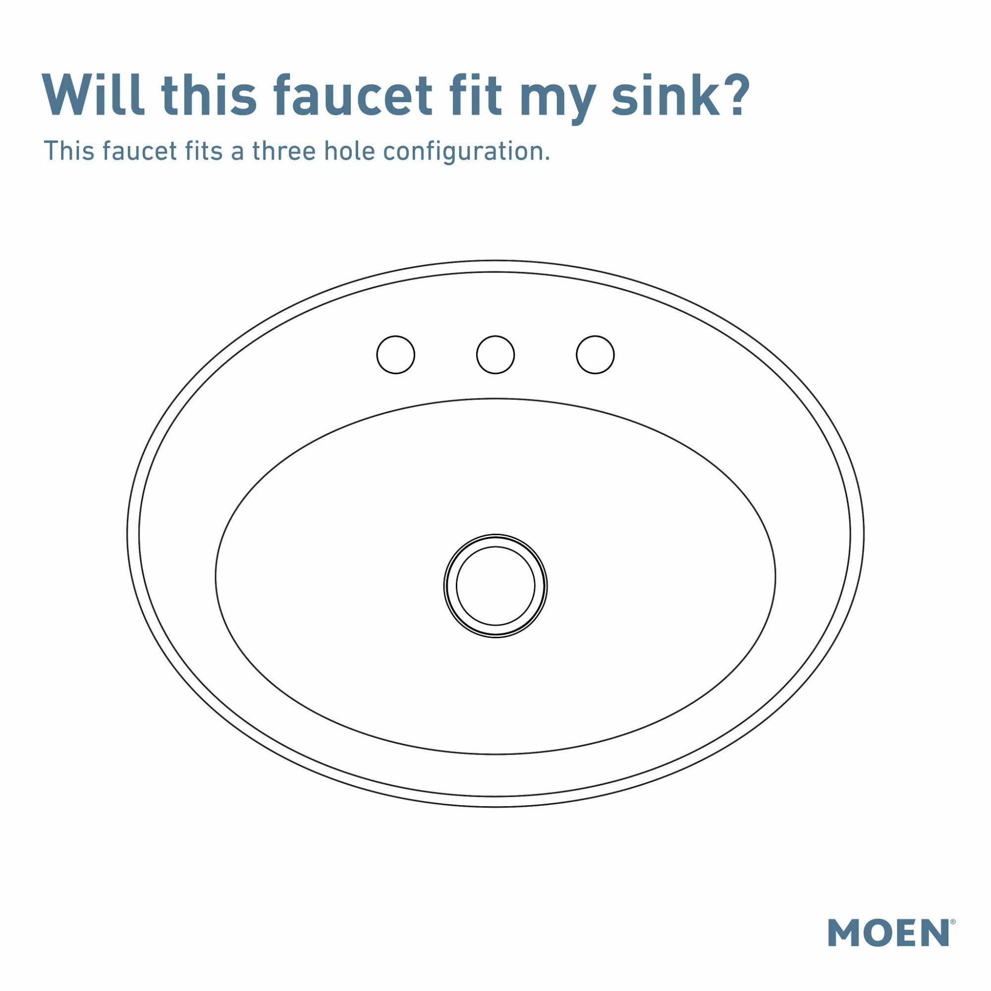Moen Oil Rubbed Bronze 4-in centerset 2-handle WaterSense High-arc Commercial/Residential Handle Bathroom Sink Faucet with Drain with Deck Plate Moen Oil Rubbed Bronze 4-in centerset 2-handle WaterSense High-arc Commercial/Residential Handle Bathroom Sink Faucet with Drain with Deck Plate