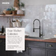 Moen Essie Matte Black Single Handle Deck-mount Touchless Pull-down Kitchen Faucet with Sprayer (Includes Deck Plate) (Includes Soap Dispenser) Moen Essie Matte Black Single Handle Deck-mount Touchless Pull-down Kitchen Faucet with Sprayer (Includes Deck Plate) (Includes Soap Dispenser)