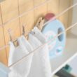 Tender Leaf Toys - Tender Leaf Laundrette - Wooden Laundry Play Set for Kids - Includes Washer/Dryer, Ironing Board, Basket, Pegs, and Accessories - Encourages Imaginative Role-Play - Age 3+