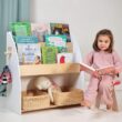 Tender Leaf Toys - Forest Bookcase - Sturdy and Practical Bookcase and Storage Unit - Beautiful Gender-Neutral Playroom/Bedroom Organisation, Promotes Reading and Early Learning - Age 3+