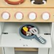 Tender Leaf Toys - La Fiamma Grand Kitchen - Two-Part Grand Wooden Kitchen with Accessories - Develops Social, Creative and Imaginative Skills, Gender-Neutral - Age 3+