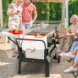 Creole Feast 150 Qt Double Sack Crawfish Boiler 2 -Burner Propane 20-lb. tank Electronic Aluminum Boiler