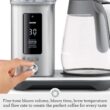 Breville Luxe Drip Coffee Machine, Brushed Stainless Steel, 60 Fluid Ounces Capacity, Glass Carafe, BDC415BSS