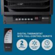 Utilitech 7500 -Watt (Upto) with Thermostat