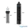 AQUASURE Serene Series Whole house filtration Dual-Stage 10-GPM 25 Micron