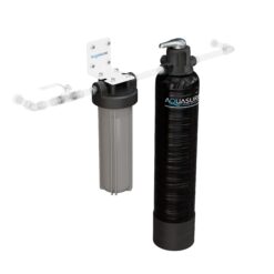 AQUASURE Fortitude Lite Carbon and Sediment Whole House Water Filtration System Dual-Stage 10-GPM 25 Micron