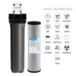 AQUASURE Quantum Series Dual-stage 12-GPM Ultraviolet UV Hard water Whole House Water Filtration System