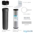 AQUASURE Quantum Series Dual-stage 12-GPM Ultraviolet UV Hard water Whole House Water Filtration System