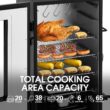 Royal Gourmet 28-Inch Analog Electric Smoker with 3 Racks 454-Sq. in Black Electric Smoker