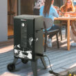 Royal Gourmet 28-Inch Analog Electric Smoker with 3 Racks 454-Sq. in Black Electric Smoker