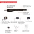 Mighty Mule 18-Feet Single swing Universal Battery Driveway Gate Opener Kit (Solar Compatible)